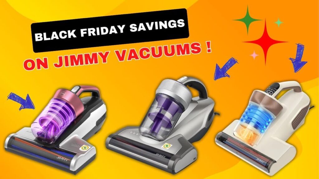 Black Friday Deals: JIMMY mattress vacuums are pet hair’s worst nightmare!