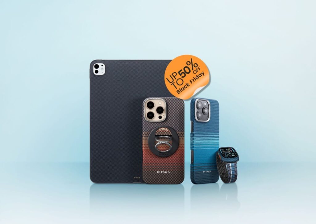 PITAKA Black Friday & Cyber Monday sale – Up to 50% off phone and iPad cases, and smartwatch bands